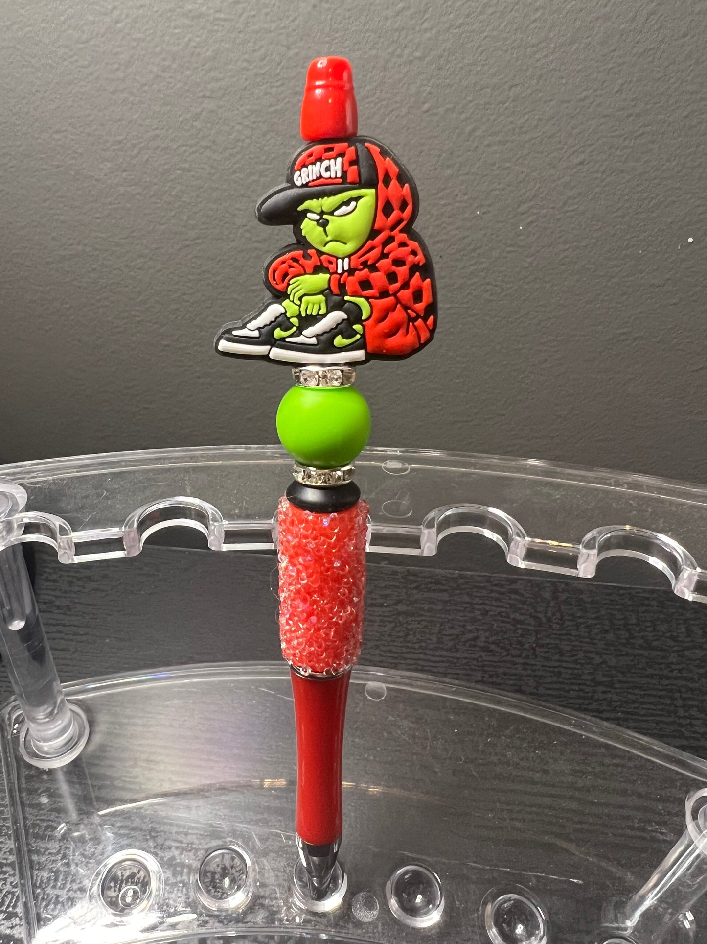 Red grinch pen