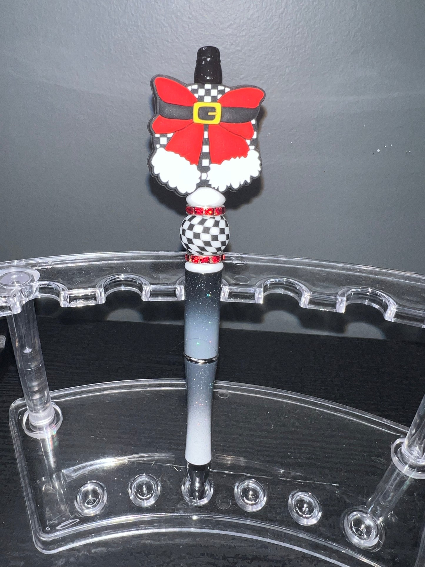 Santa Bow Pen