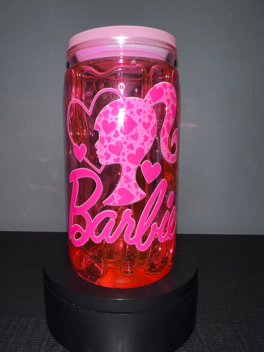 Barbie slime drip snow globe