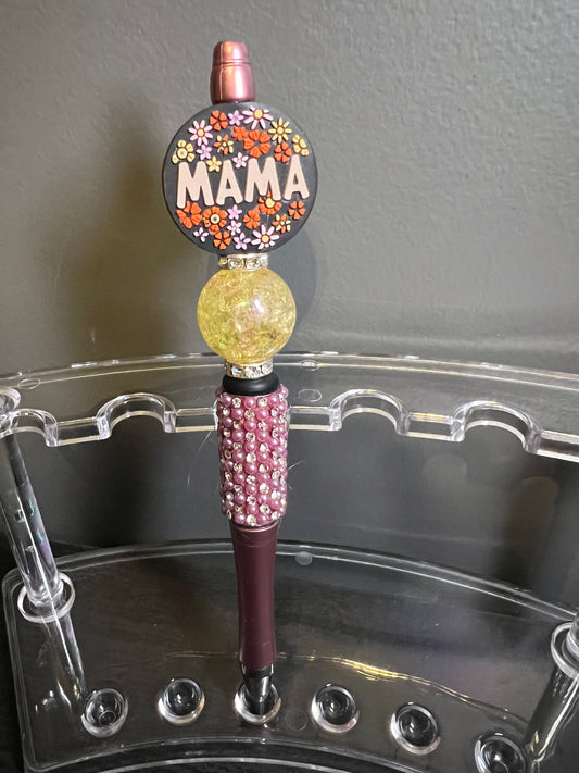 Mama flower pen