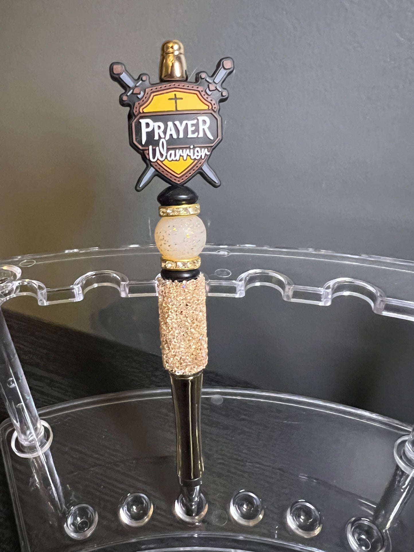 Gold Prayer Warrior Pen