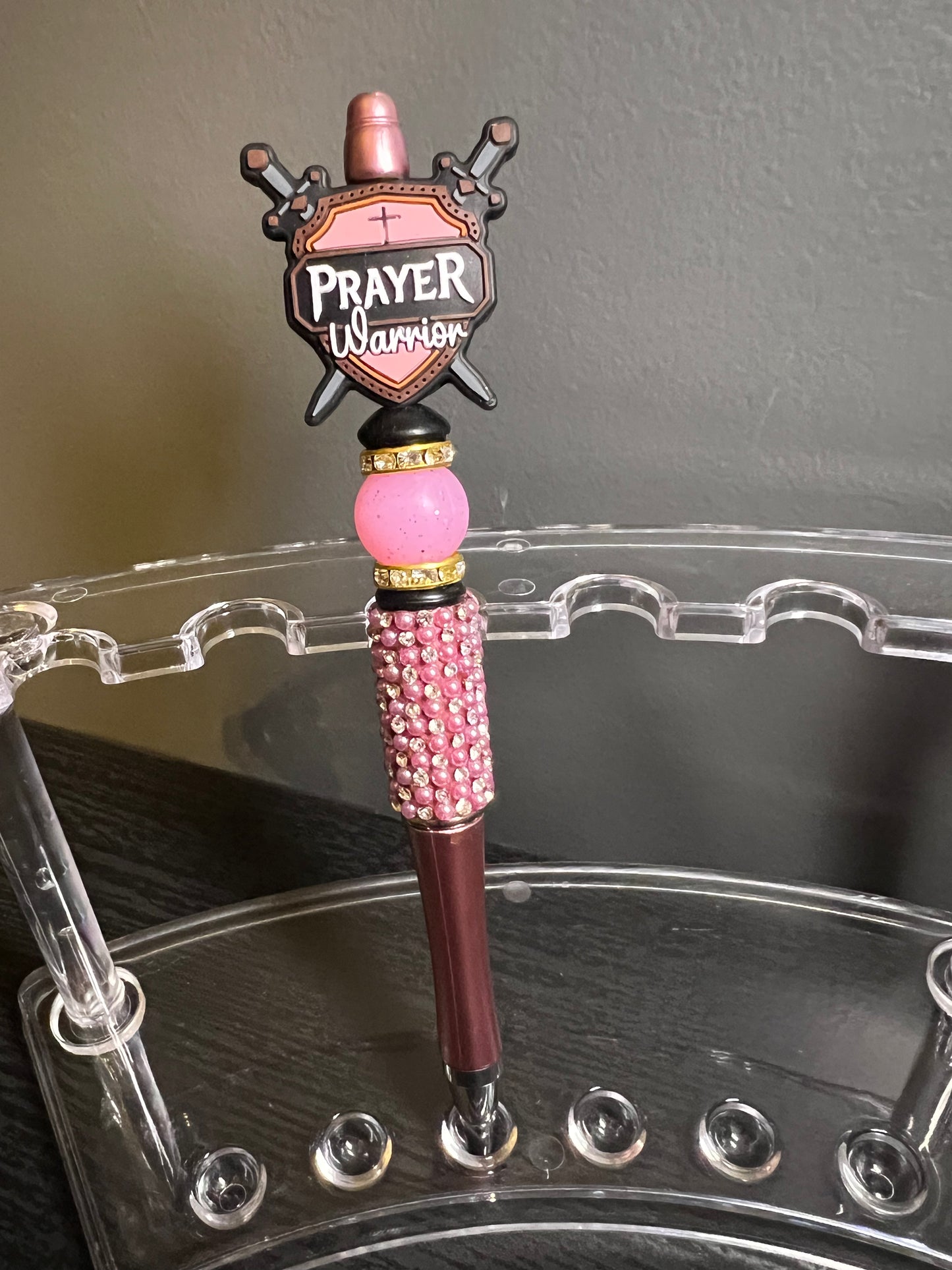 Pink Prayer Warrior Pen