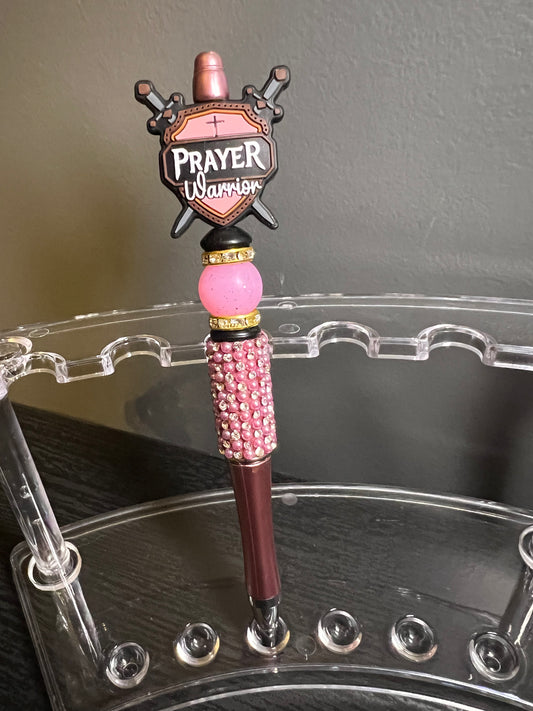 Pink Prayer Warrior Pen