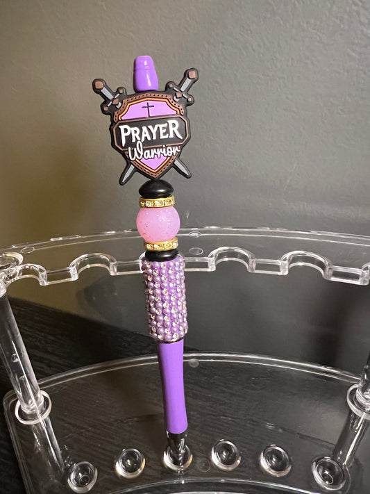 Purple Prayer Warrior Pen