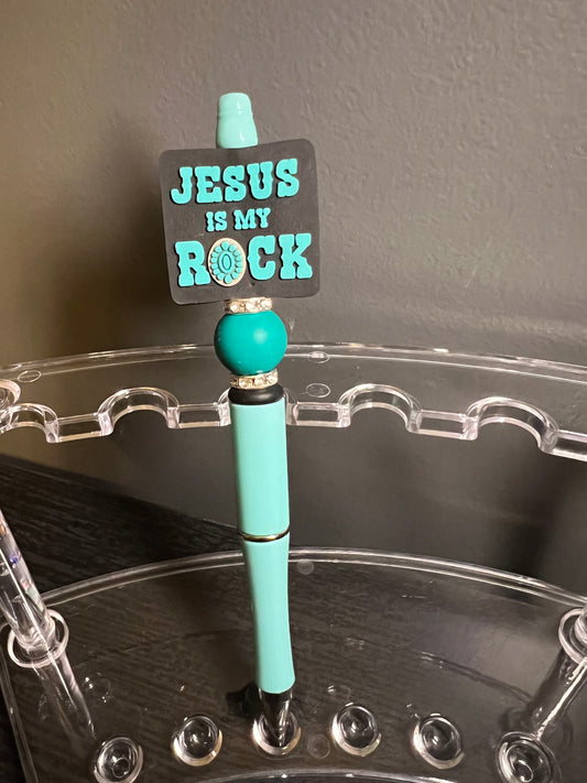 Jesus is my rock pen
