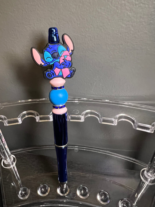 Stitch with ribbon pen