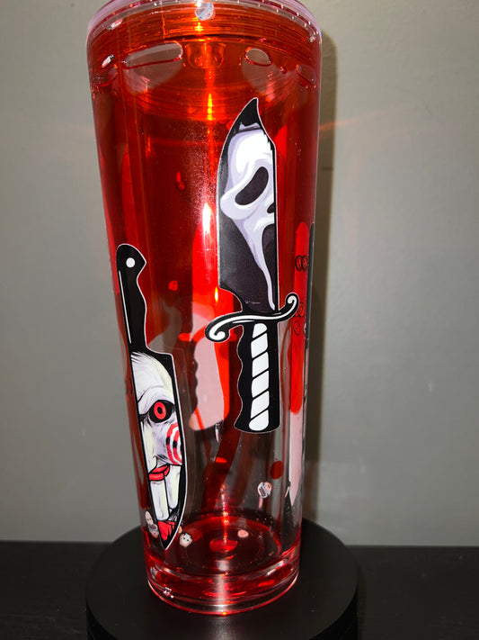 24 oz Spooky Lava snowglobe