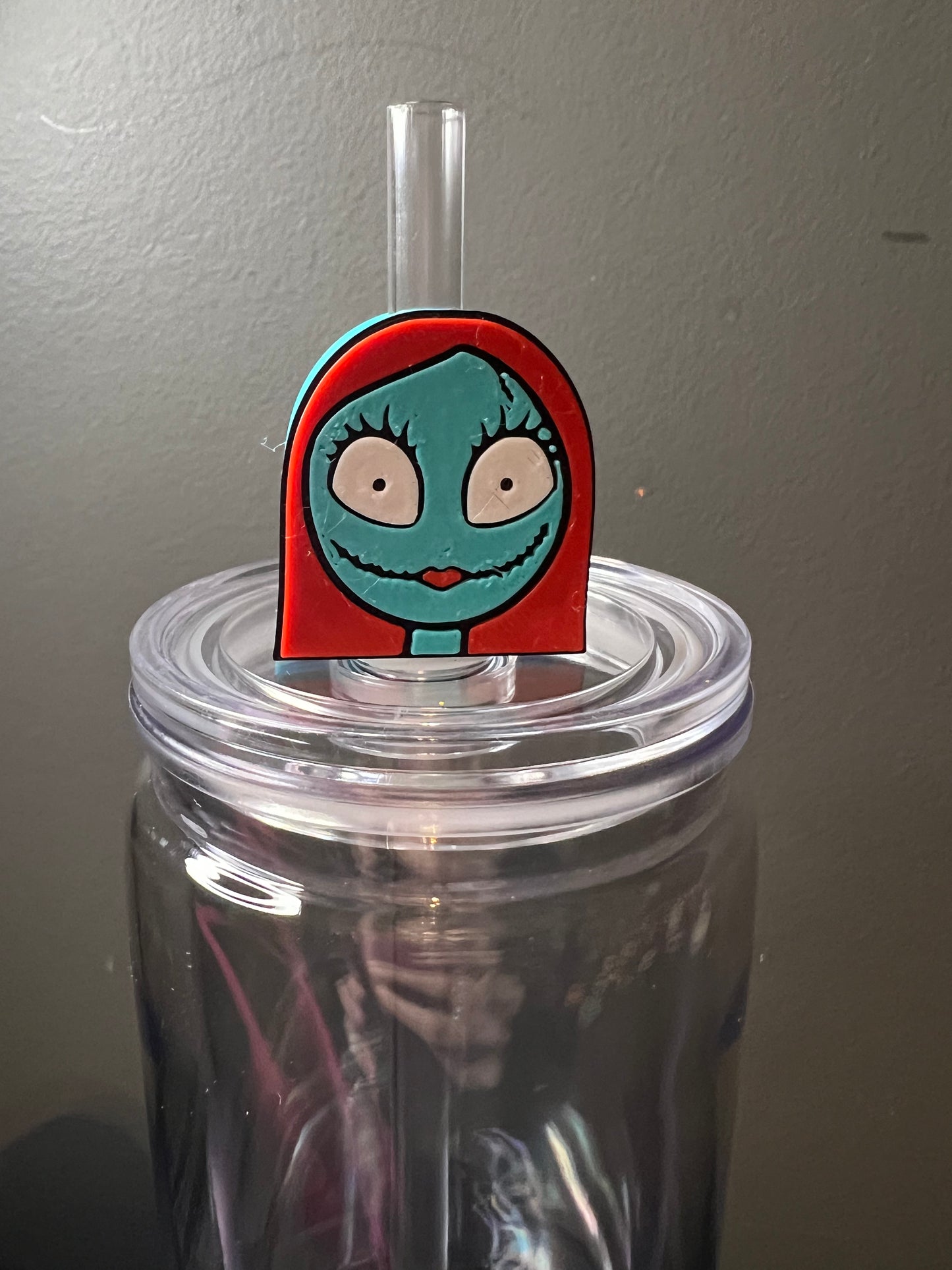 Sally 3d straw topper